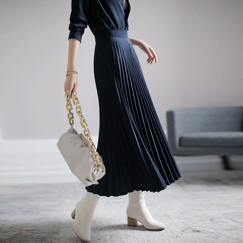 新款高定輕奢連衣裙 ol職業女裝 氣質女神范秋裝 御姐成熟風