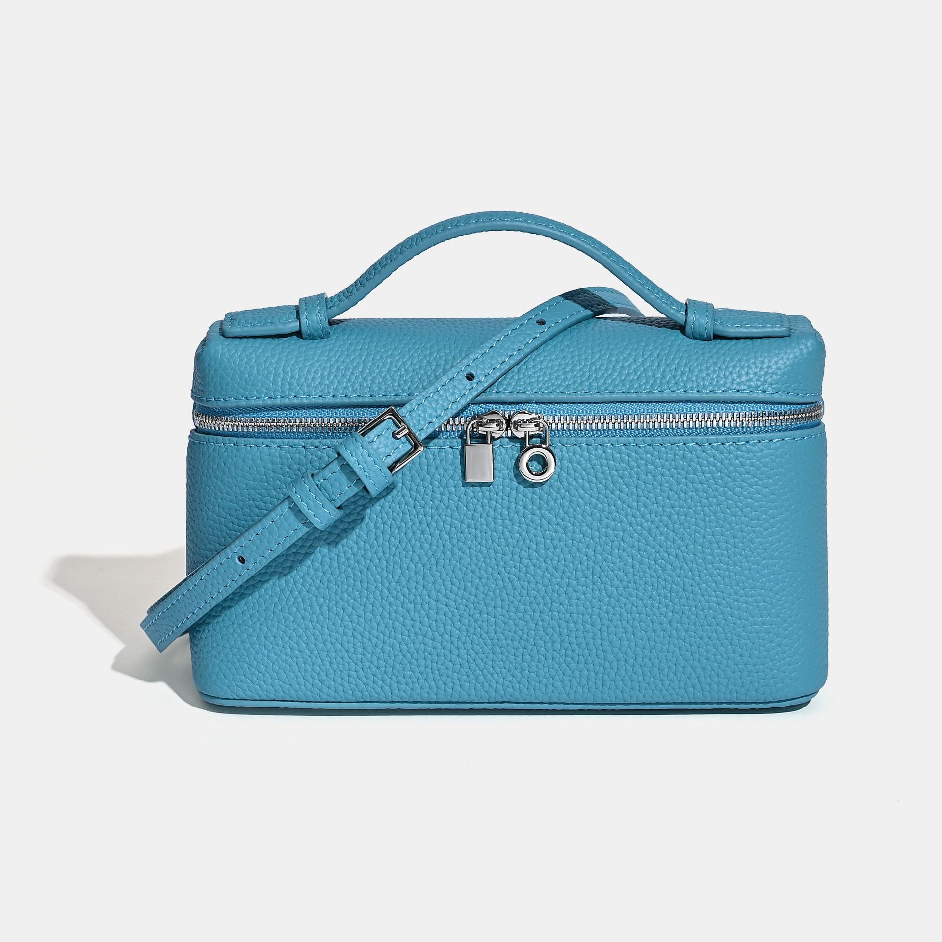 夏季限量款！LP19真皮飯盒包｜頭層牛皮材質｜手提肩背兩用｜台灣專櫃同款