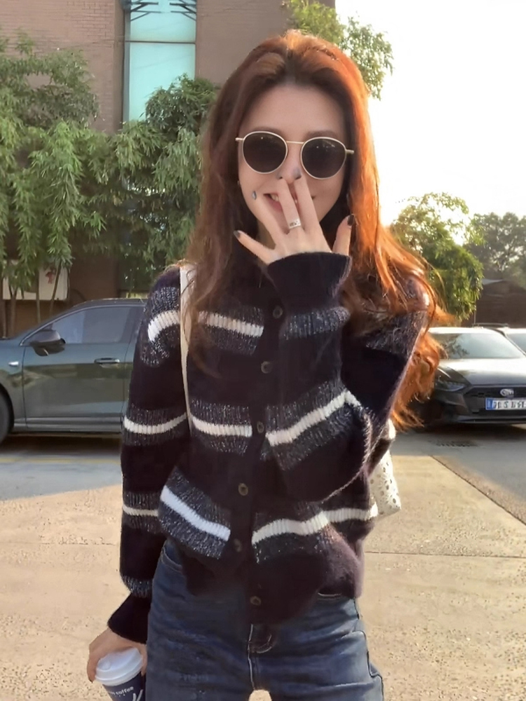 節日氛圍感單品｜紅色費爾島提花針織外套｜可內搭可外穿｜秋冬復古毛衣