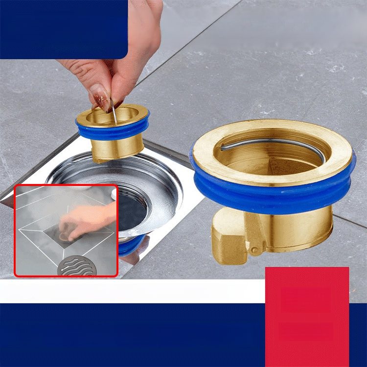 🛡️ ด้วยซีลซิลิโคนปิดสนิท 360° และแกนแรงโน้มถ่วง ปิดกั้นทุกอย่างจากท่อ!