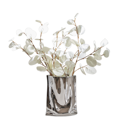Premium Silver Vase
