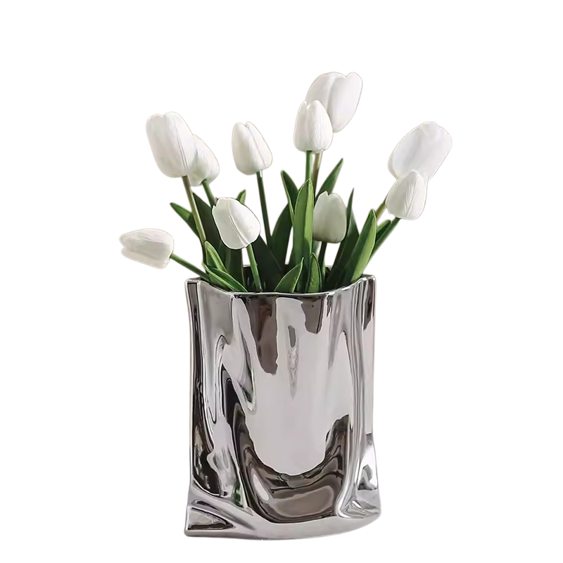 Premium Silver Vase