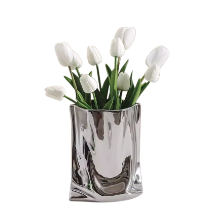 Premium Silver Vase