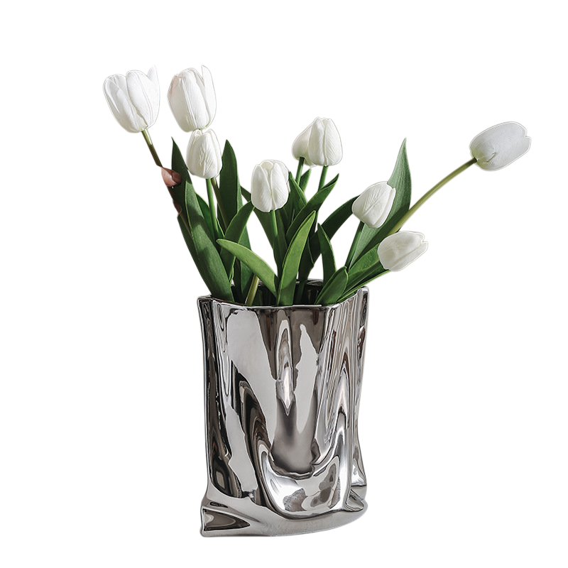 Premium Silver Vase
