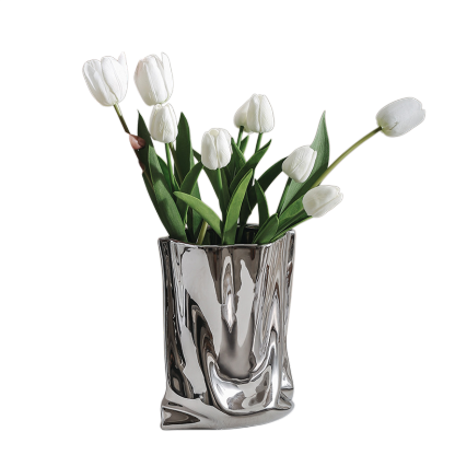 Premium Silver Vase