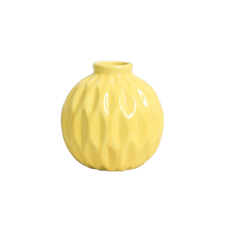 Simple ceramic small vase