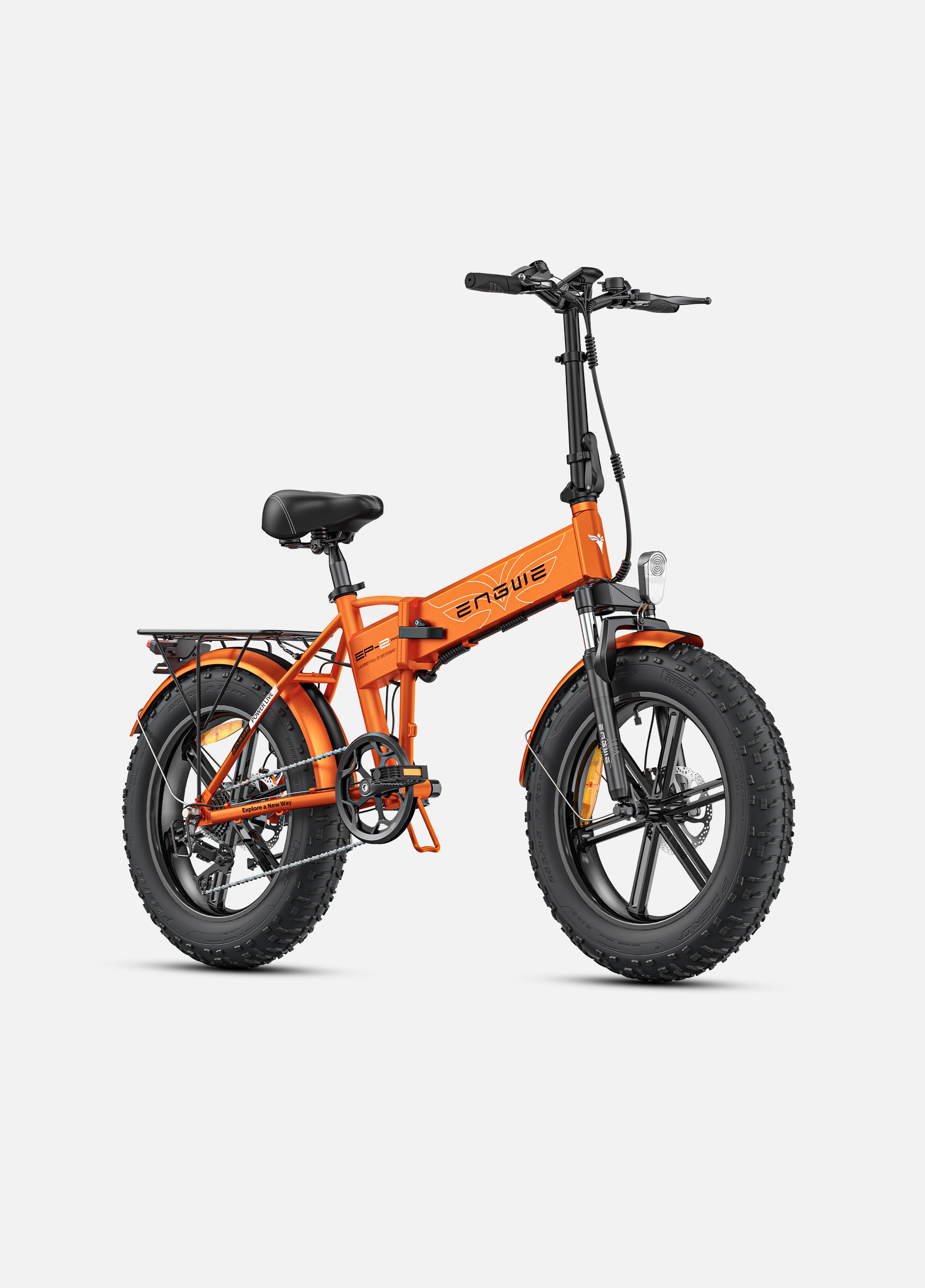 EP-2 Pro 120 км жүріс, 25 км/сағ максималды жылдамдық, алдыңғы суспензиялы складной E-bike