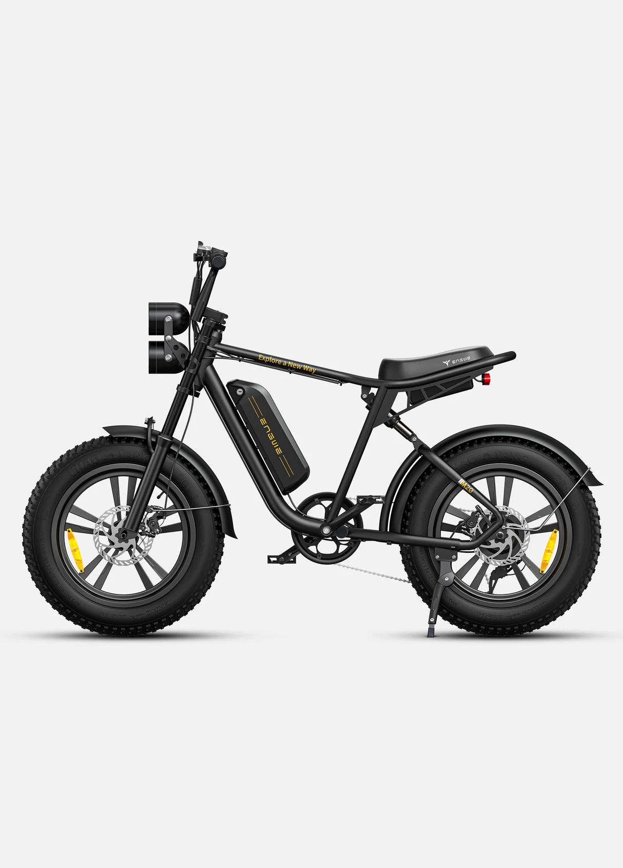 ENGWE M20 – 75 км + 75 км, қос амортизатор, ұзақ жүріс электрлі велосипед