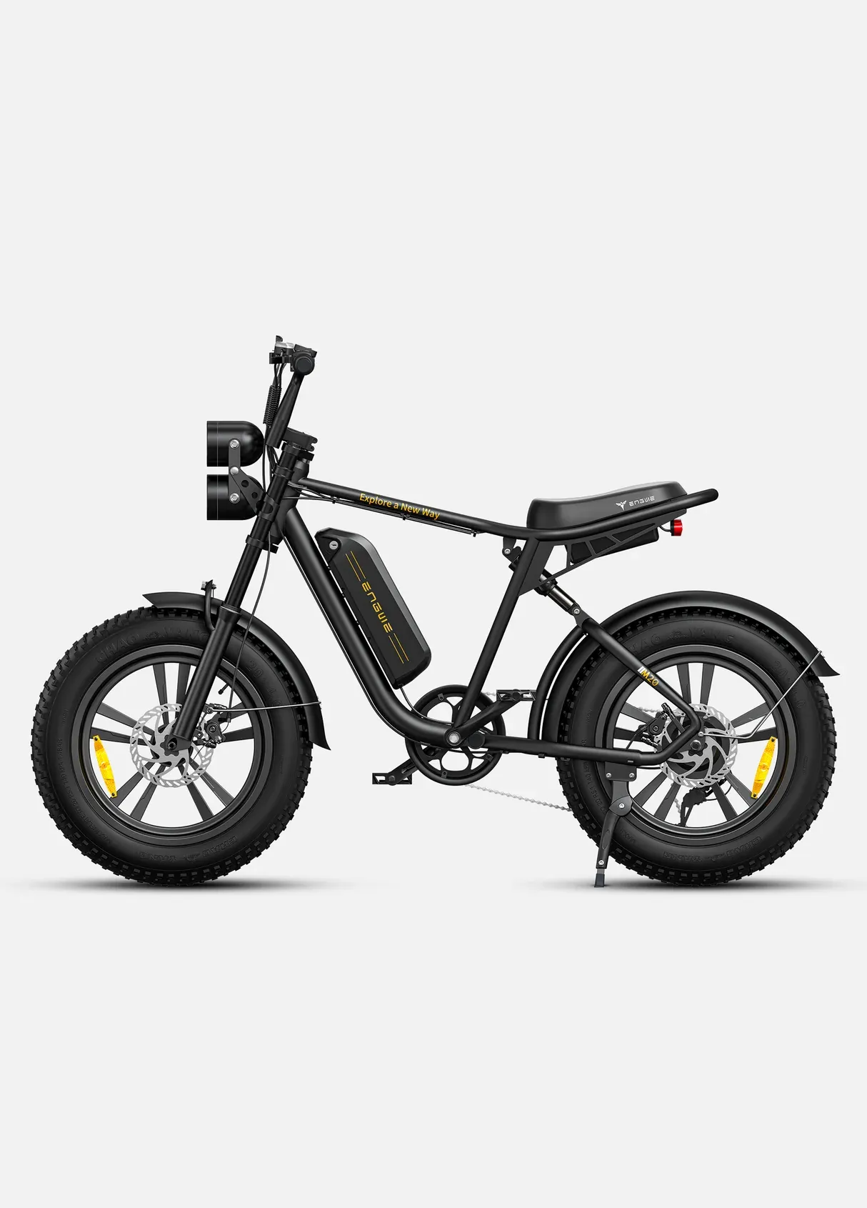 ENGWE M20 – 75 км + 75 км, қос амортизатор, ұзақ жүріс электрлі велосипед