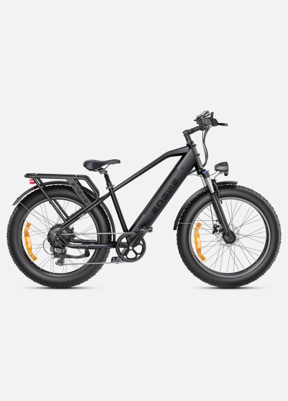 ENGWE E26 – 250W, 140 км жүріс қоры бар, қос амортизаторлы, барлық жолға арналған электрлі велосипед