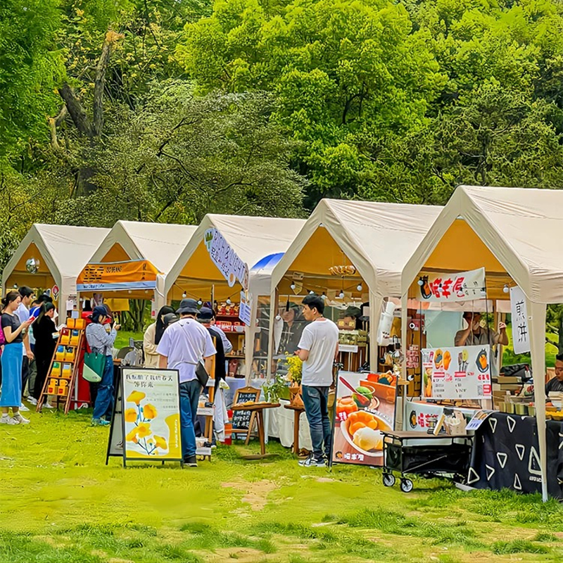 KIMDELIN 3x3m Folding Canopy / Folding Tent / Kanopi Bazar / Khemah(full Set) Payung Niaga Canopy Lipat Kanopi