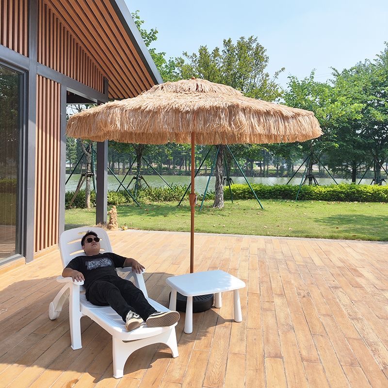 KIMDELIN Outdoor Foldable Swimming Pool Beach Chairs Beach Table Outdoor Deck Chairs White Poolside Deck Chairs Sun Lounger