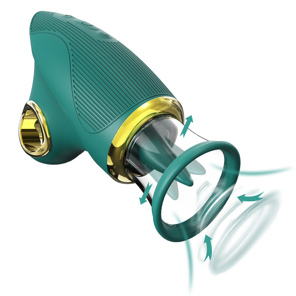 W4602未定价การดูดของเล่น 7 ความถี่การสั่น 5 ความถี่การดูด ใช้งาน 3 แบบ ข้อมือชุบไฟฟ้า 