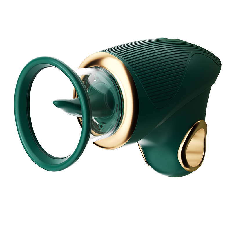 W4602未定价การดูดของเล่น 7 ความถี่การสั่น 5 ความถี่การดูด ใช้งาน 3 แบบ ข้อมือชุบไฟฟ้า 