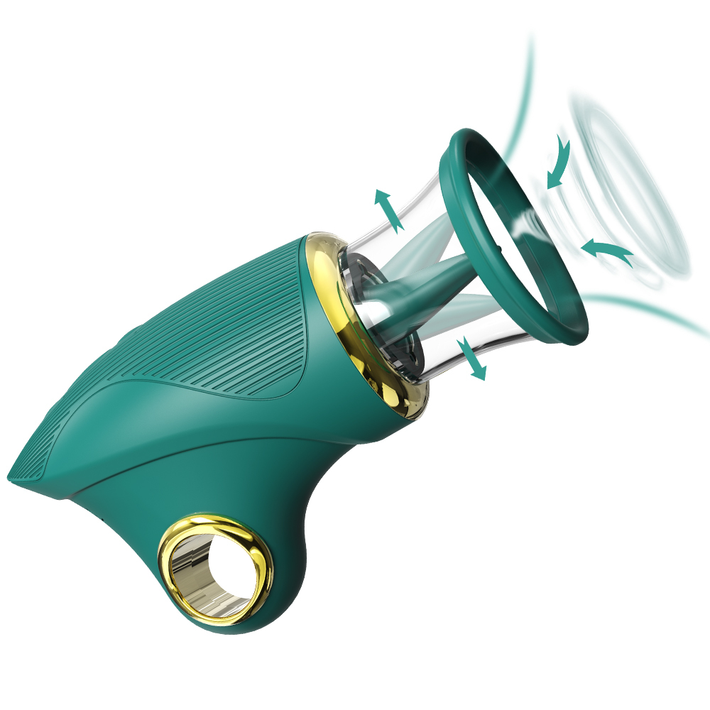 W4602未定价การดูดของเล่น 7 ความถี่การสั่น 5 ความถี่การดูด ใช้งาน 3 แบบ ข้อมือชุบไฟฟ้า 