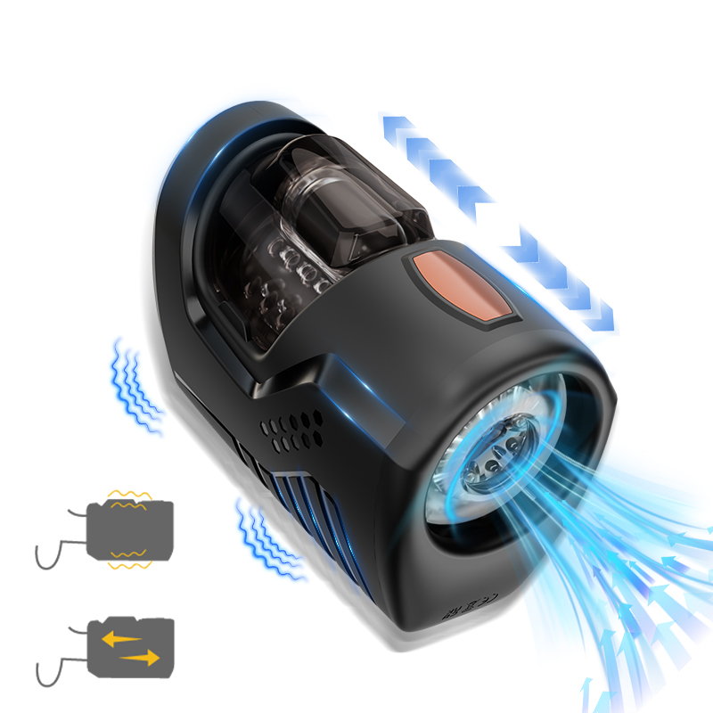 ถ้วยอัตโนมัติ ระบบสั่น 10 ระดับ ระบบยืดหด 10 ระดับ เทคโนโลยีตรวจจับอัตโนมัติ หน้าต่างมองเห็นผ่านได้-sextoyfunny