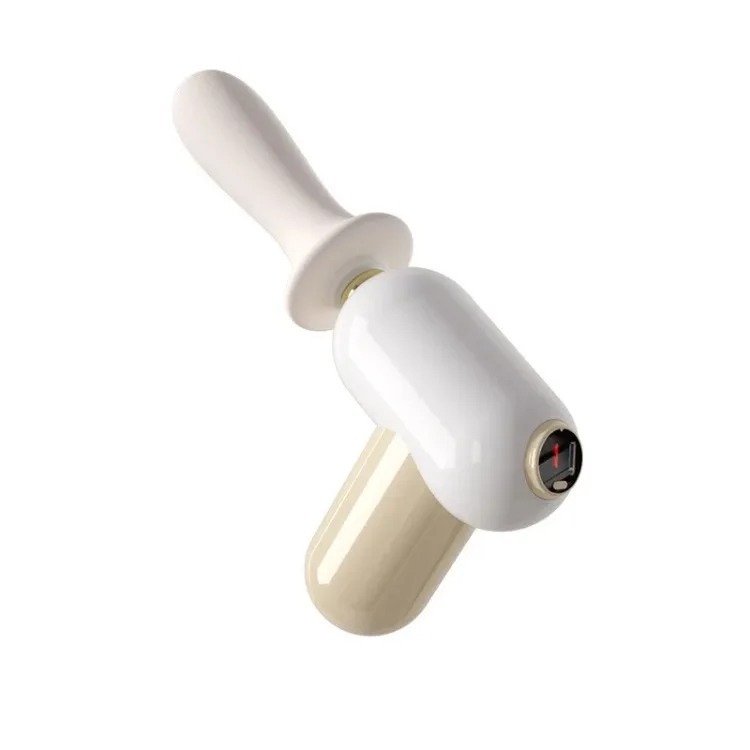 เครื่องสอดใส่ มอเตอร์ทังสเตนคาร์ไบด์ 8 ความถี่การยืดหด ออกแบบแบบถอดประกอบได้ จอแสดงผลระดับพรีเมียม-sextoyfunny