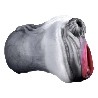 W5609未定价จิ๋มสัตว์เทียม ช่องทางคู่สมจริง ออกแบบตามอวัยวะเพศม้าตัวเมีย วัสดุซิลิโคนเหลว