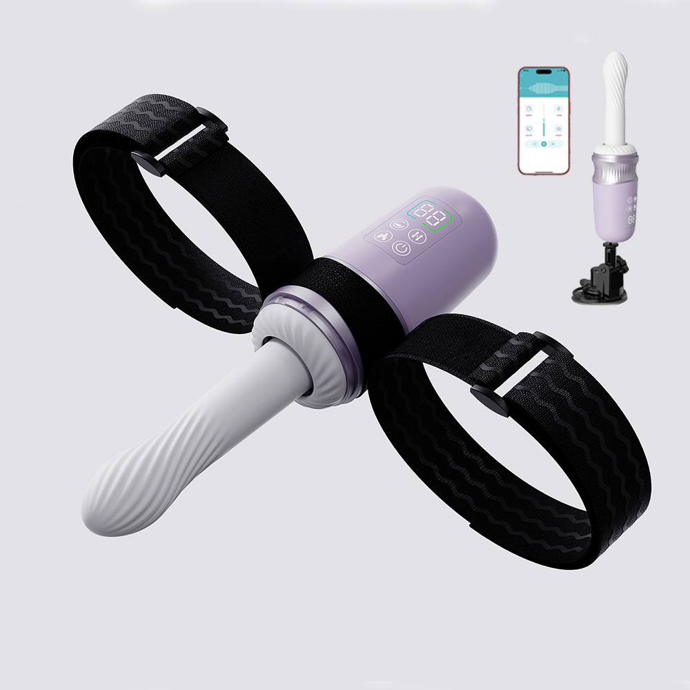 เครื่องสอดใส่ ความเร็วยืดหด 800 ครั้งต่อนาที 7 ความถี่การยืดหด 7 ความถี่การสั่น ระบบทำความร้อนกดปุ่มเดียว-sextoyfunny