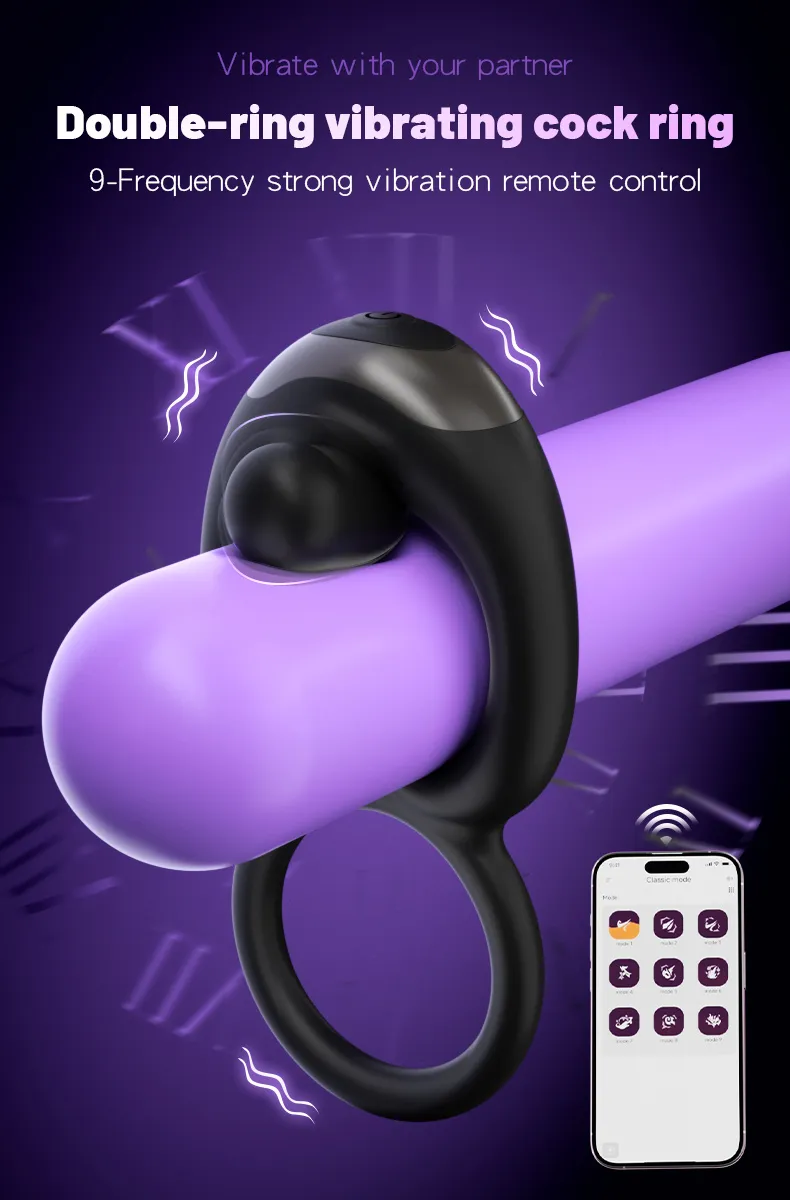 toyshcool ห่วงชะลอการหลั่งสั่นร่วมคู่รักรุ่นสองจันทร์ APP