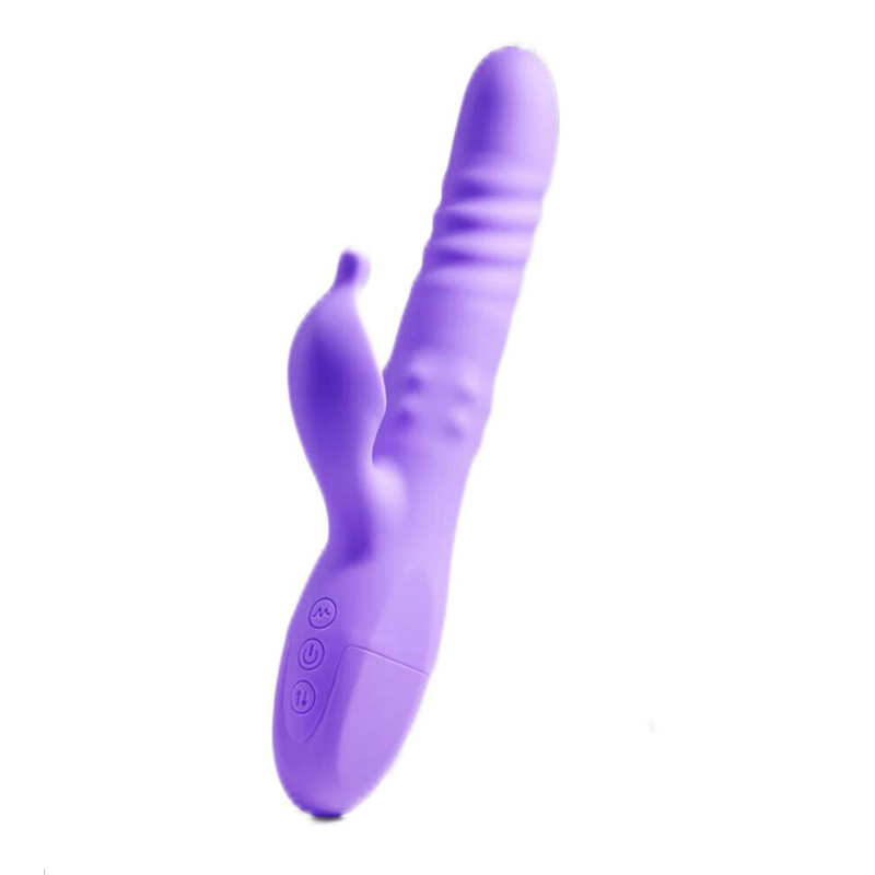 เครื่องนวดหลายฟังก์ชัน เครื่องยนต์คู่แกน 10 ความถี่การสั่น 6 ความถี่การยืดหด ออกแบบลายเกลียวและผิวสัมผัสแบบเม็ด-sextoyfunny