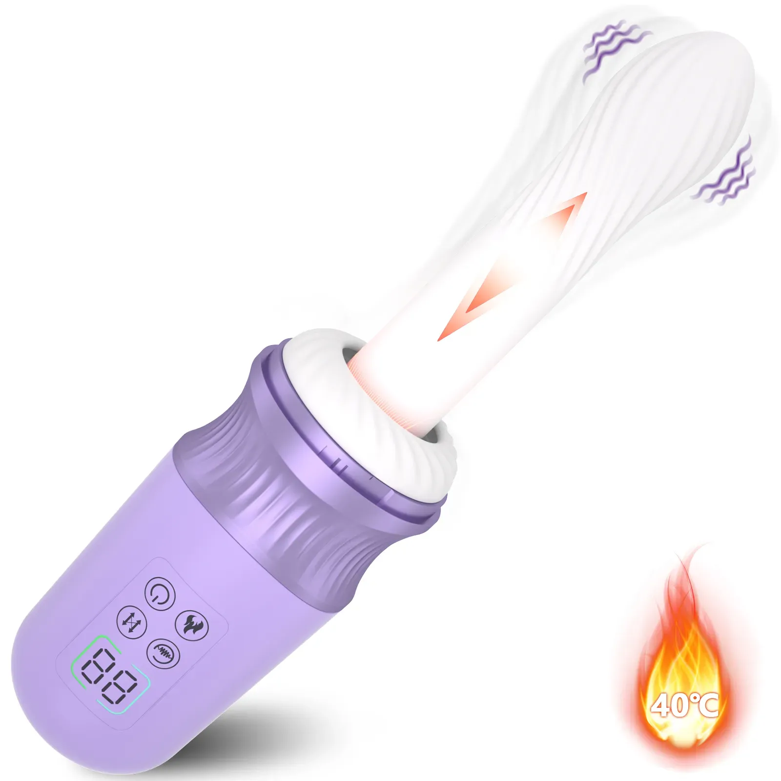 sex machine เครื่องเย็ดติดผนัง มอเตอร์กำลังสูง 7 ระดับการยืดหด+สั่น ระบบทำความร้อนอัจฉริยะ