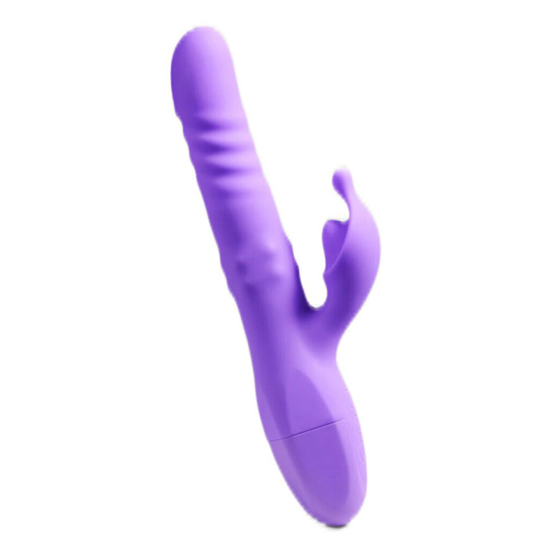 เครื่องนวดหลายฟังก์ชัน เครื่องยนต์คู่แกน 10 ความถี่การสั่น 6 ความถี่การยืดหด ออกแบบลายเกลียวและผิวสัมผัสแบบเม็ด-sextoyfunny