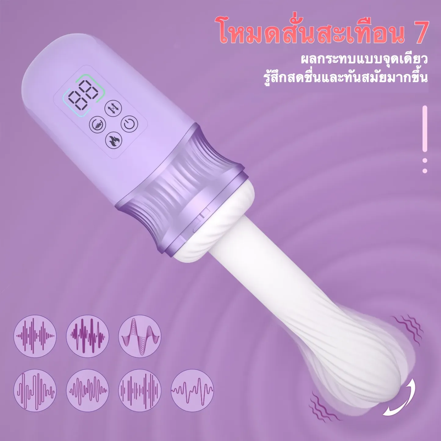 sex machine เครื่องเย็ดติดผนัง มอเตอร์กำลังสูง 7 ระดับการยืดหด+สั่น ระบบทำความร้อนอัจฉริยะ