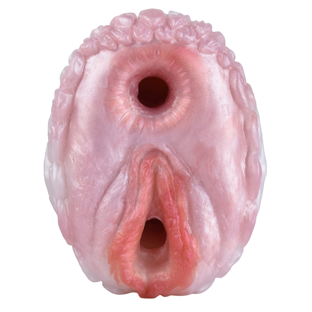 W5602未定价จิ๋มสัตว์เทียม ช่องทางคู่สมจริง แนวคิดเหนือจริง วัสดุซิลิโคนเหลว