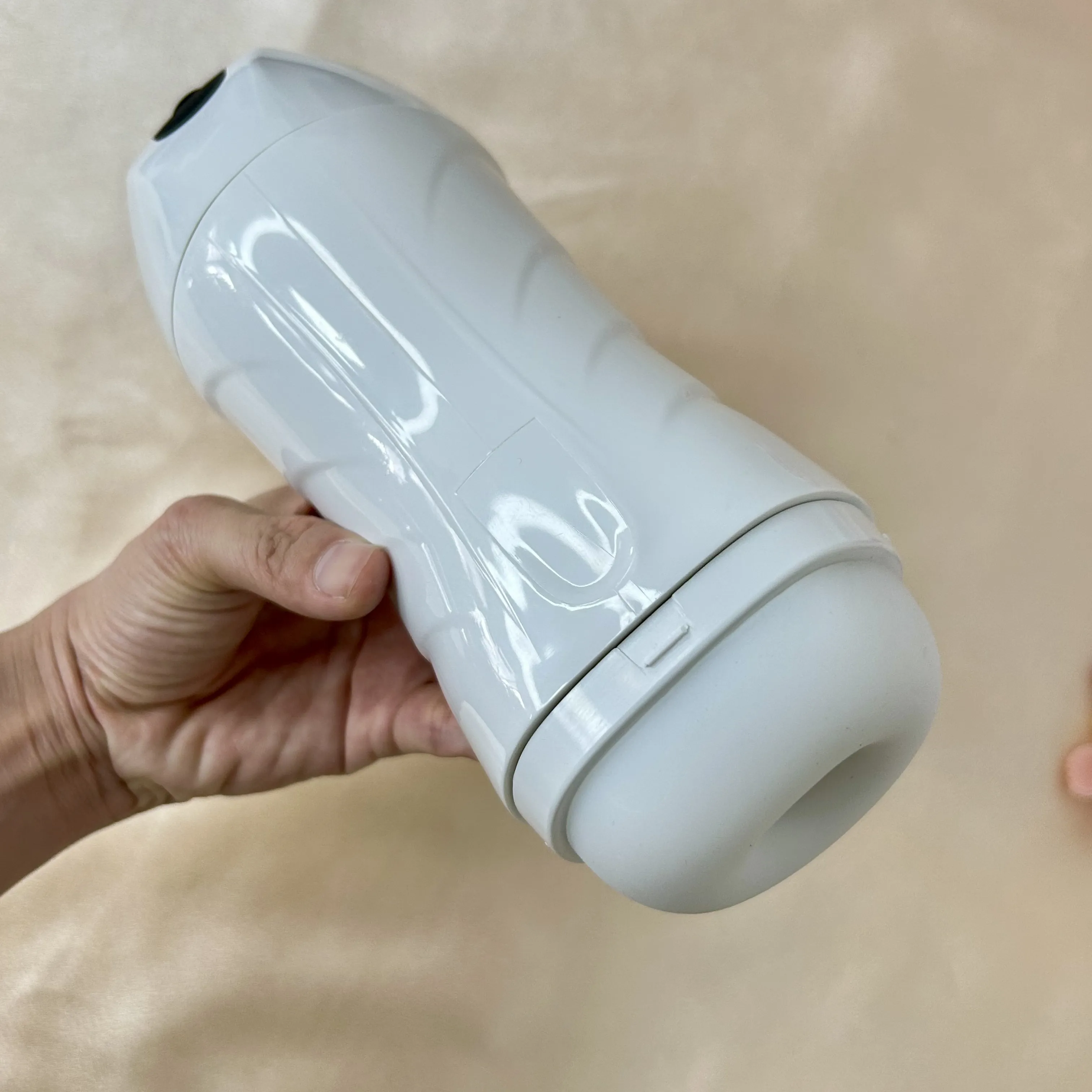 Extra-Thick Silicone Male Masturbator Suction + Vibration