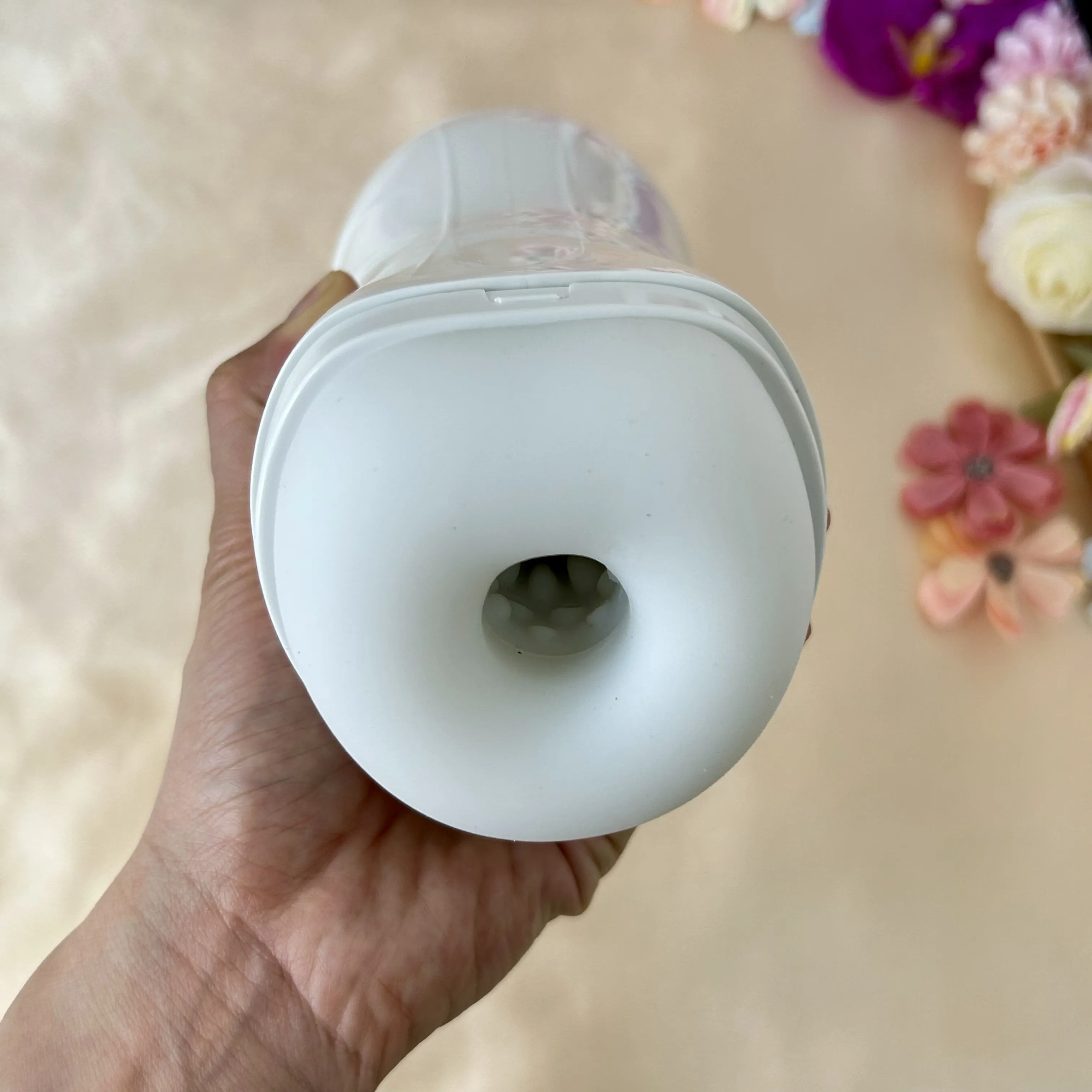 Extra-Thick Silicone Male Masturbator Suction + Vibration