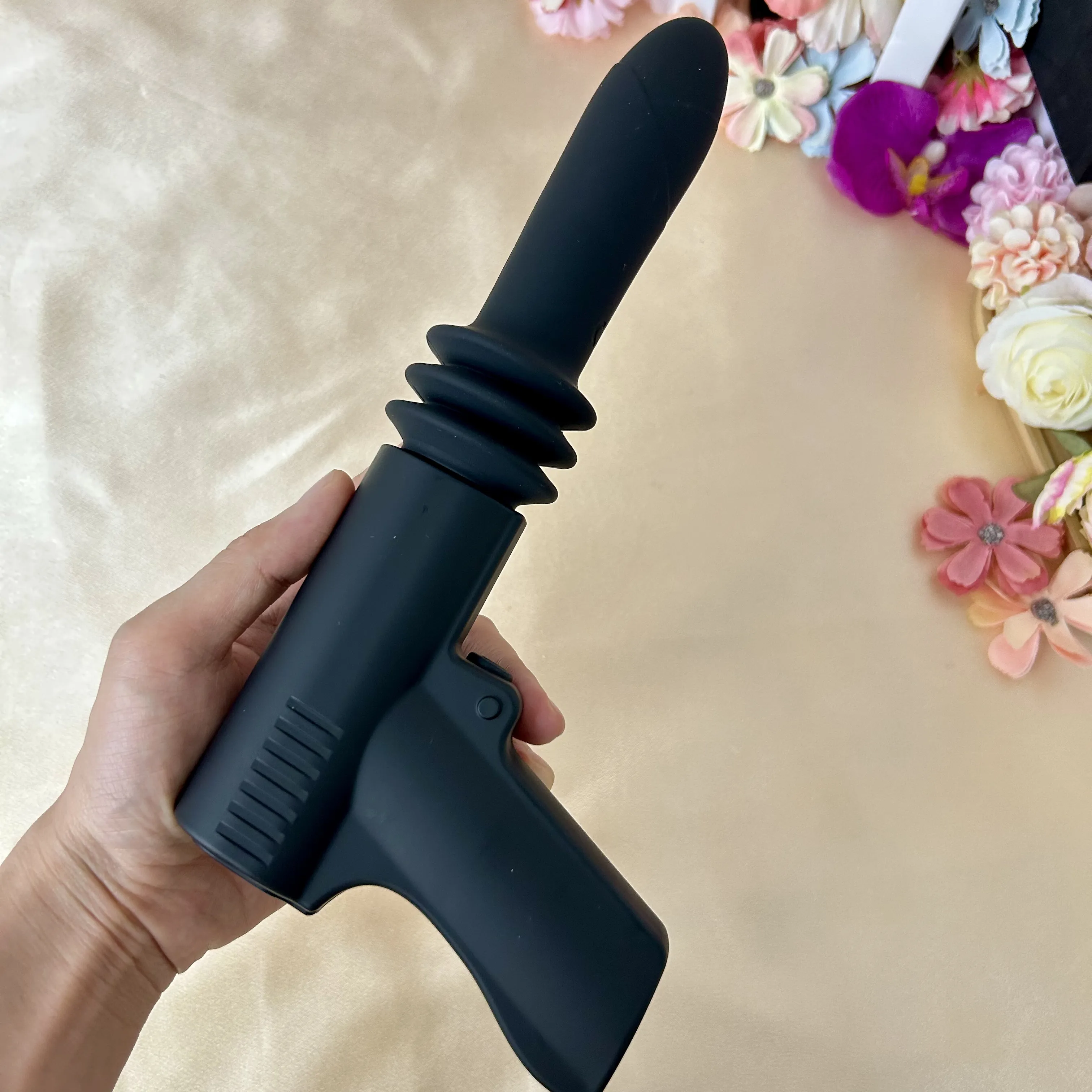 Gun-Shaped 4-Level Thrusting + Vibration Sex Machine