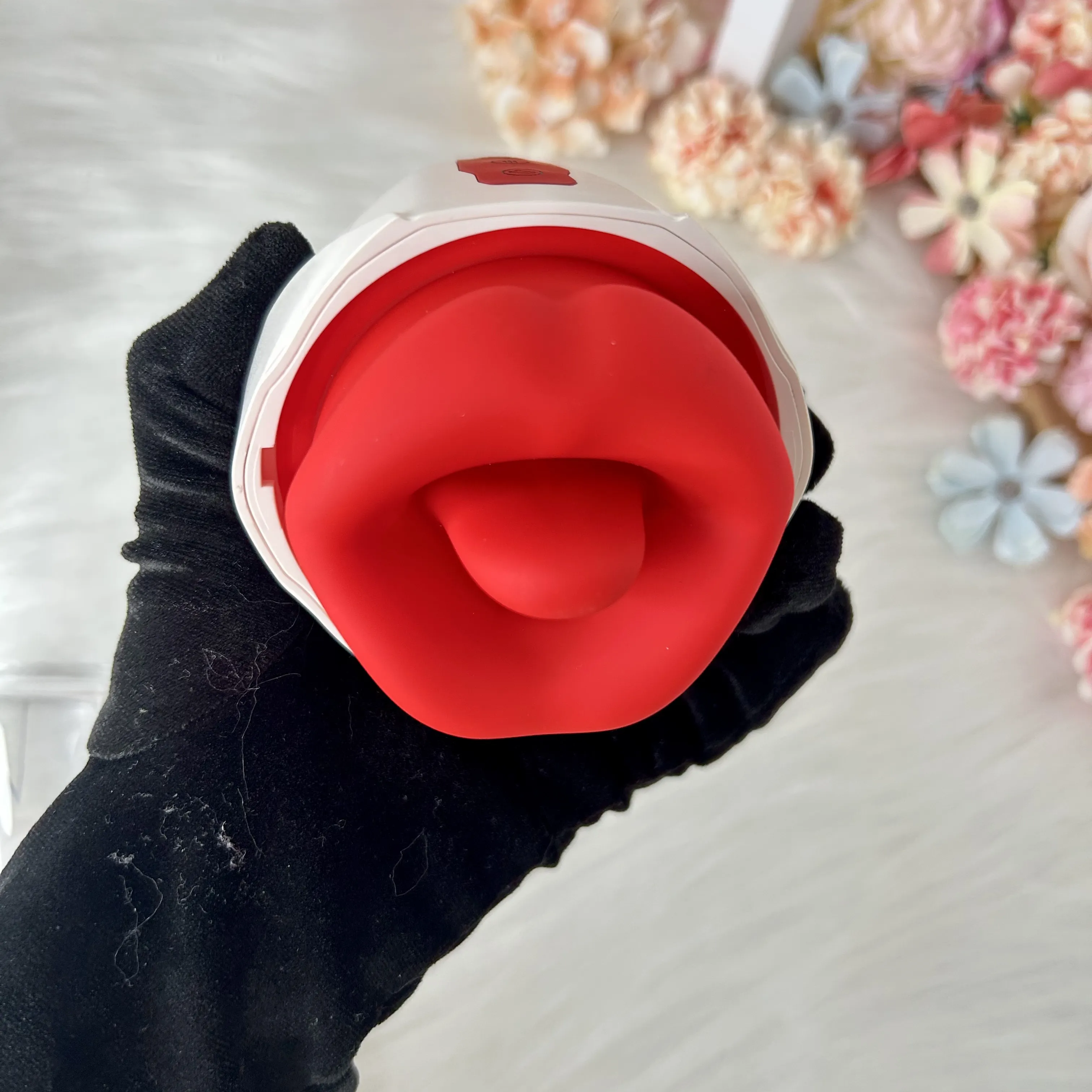 Noise Reduction Automatic Male Masturbator Bionic Tongue