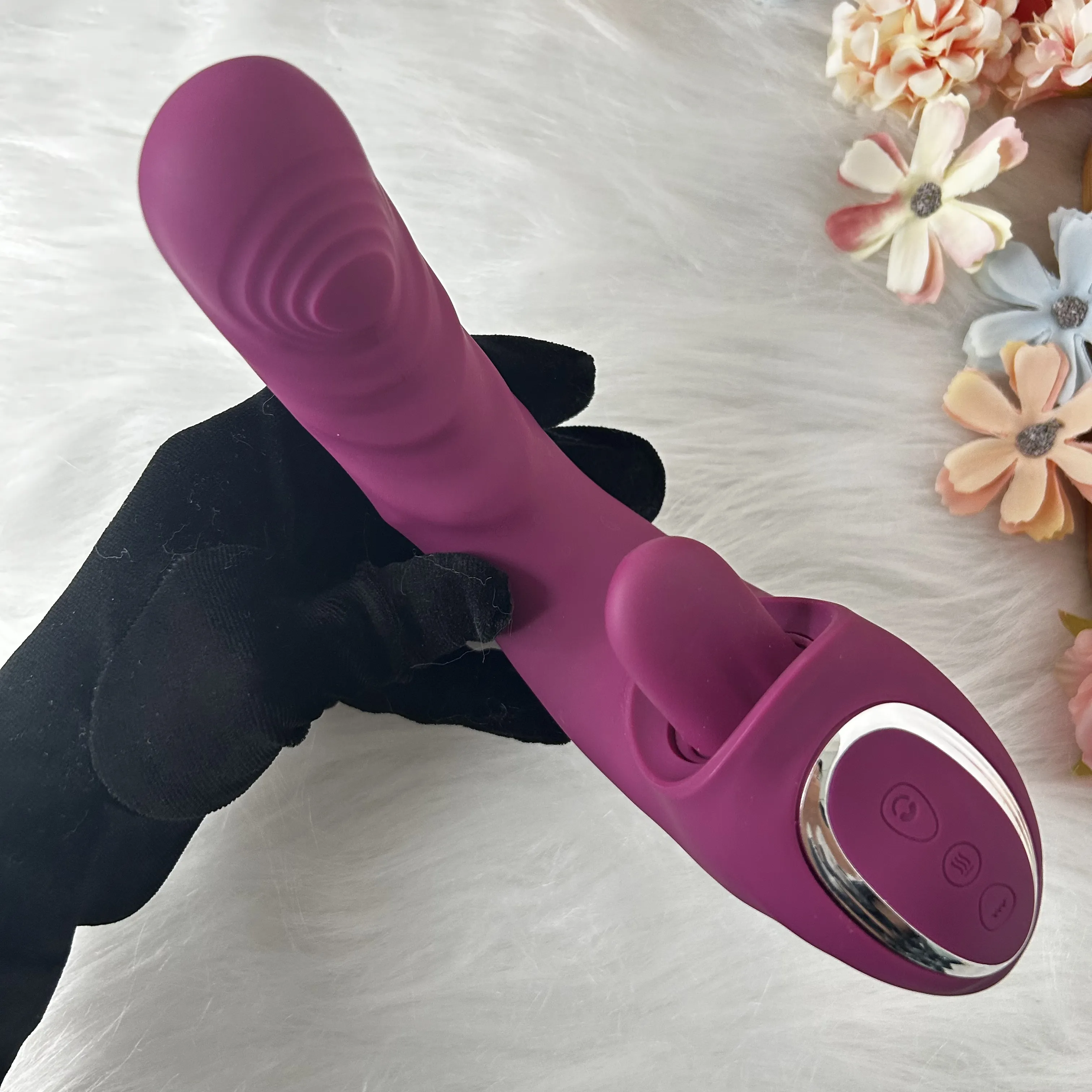 Liquid Silicone Zonal Control Bionic Heating Vibrator