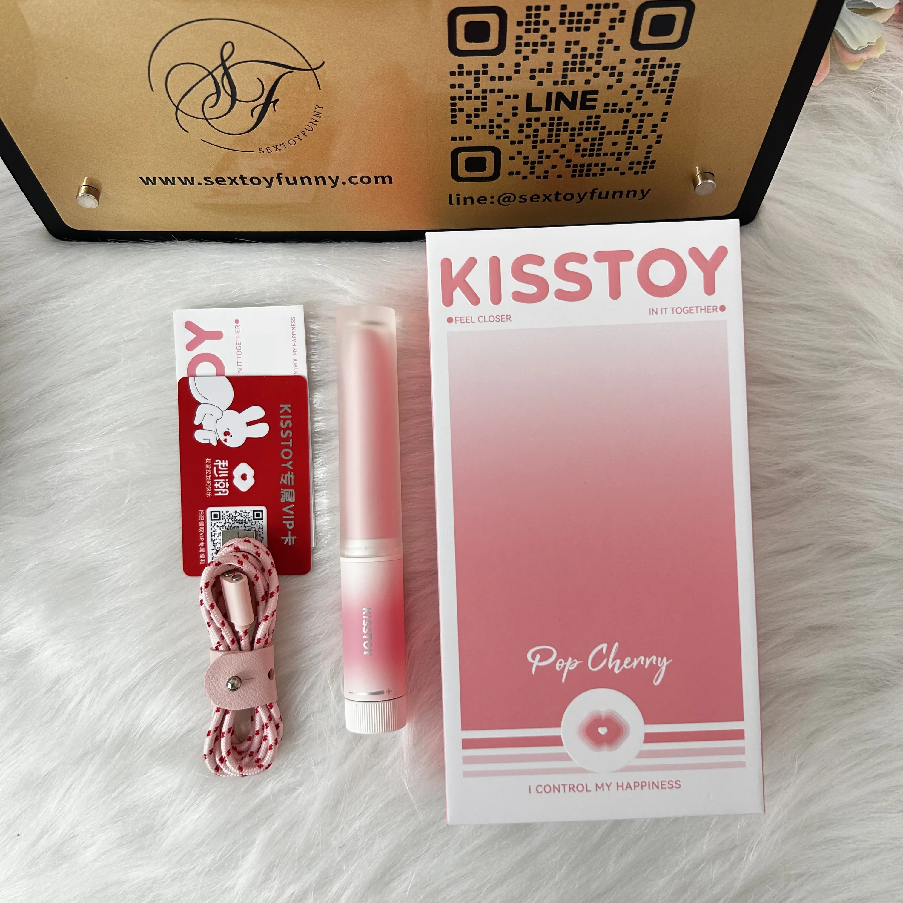 Lipstick-Shaped 7 Frequencies Spot Stimulation Vibrator