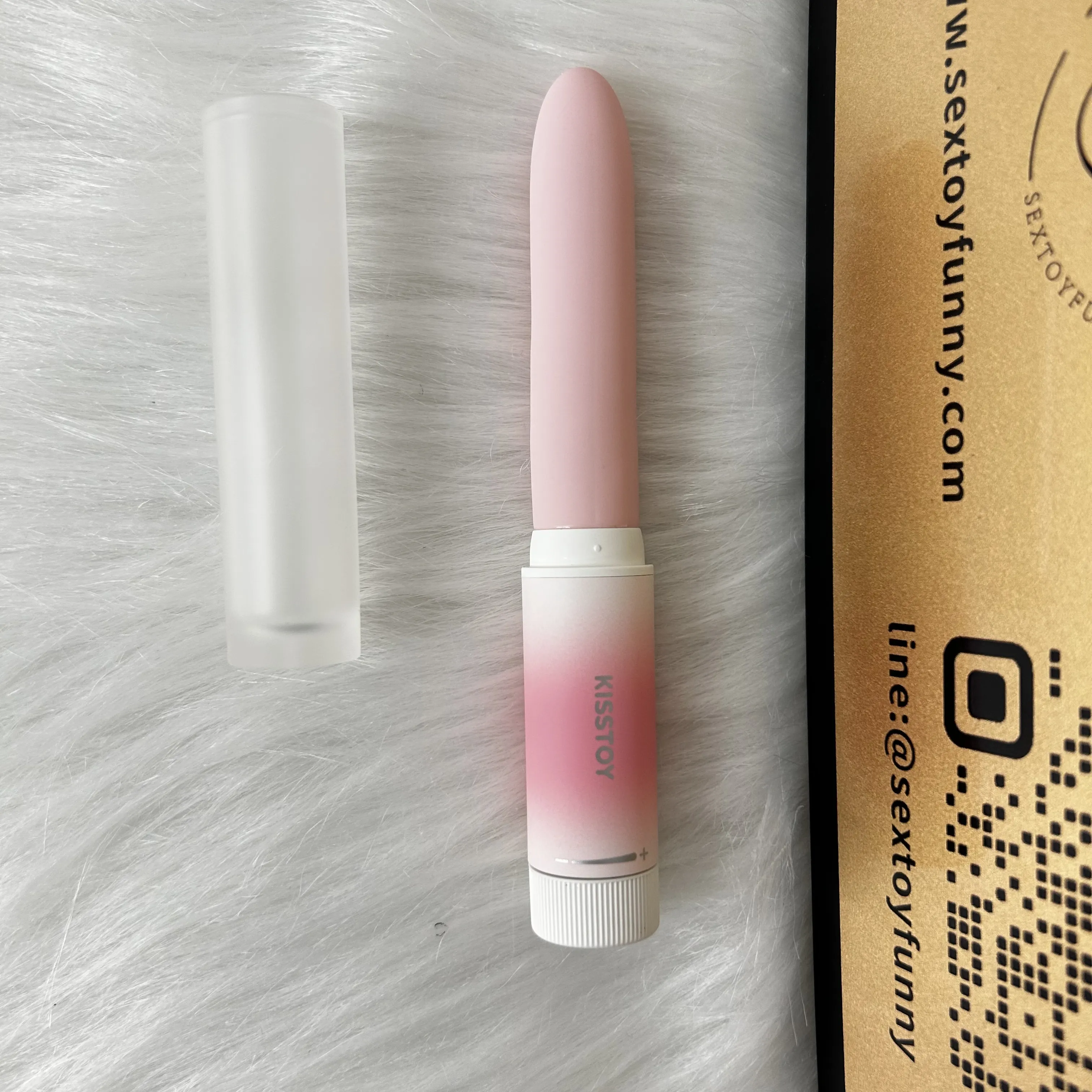 Lipstick-Shaped 7 Frequencies Spot Stimulation Vibrator