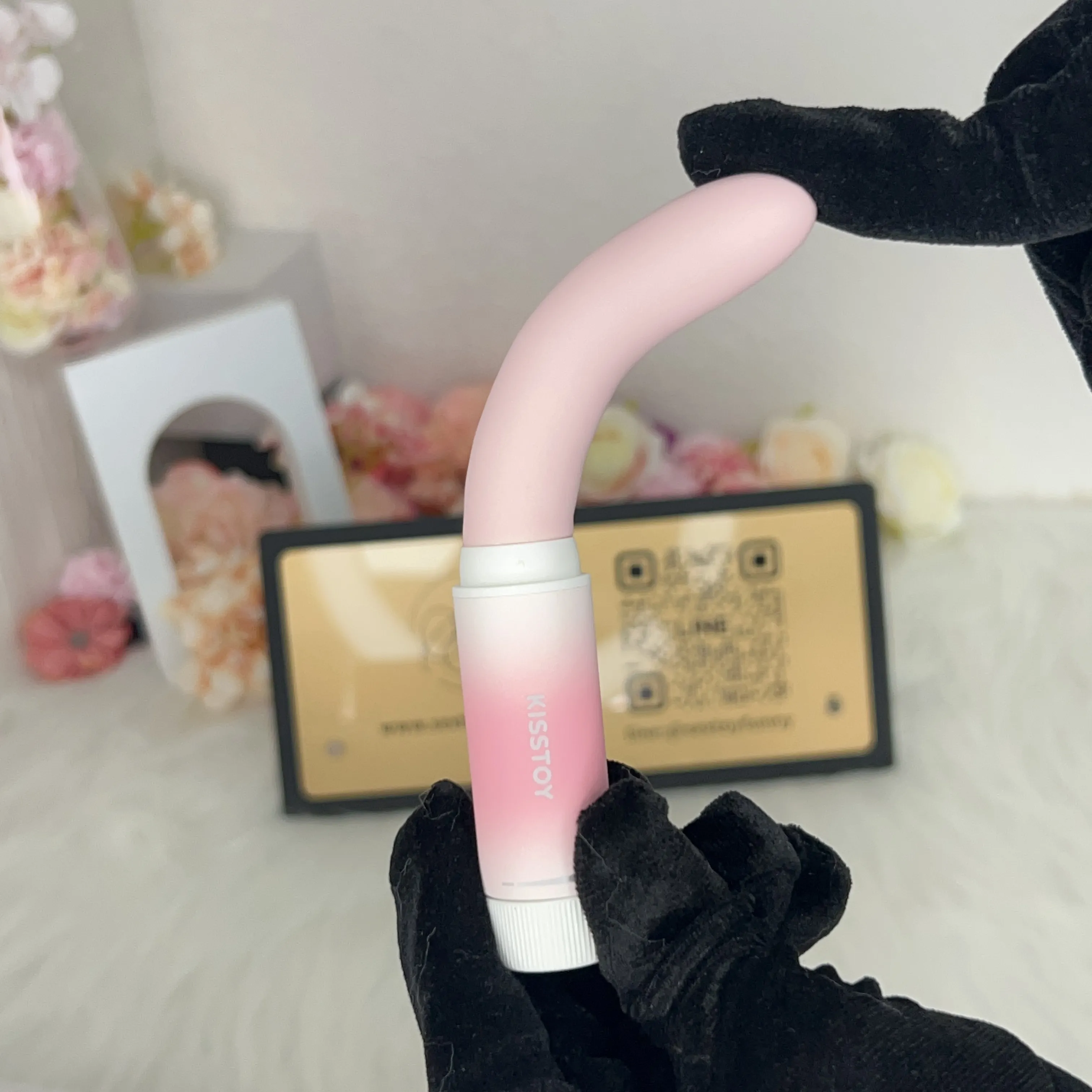 Lipstick-Shaped 7 Frequencies Spot Stimulation Vibrator