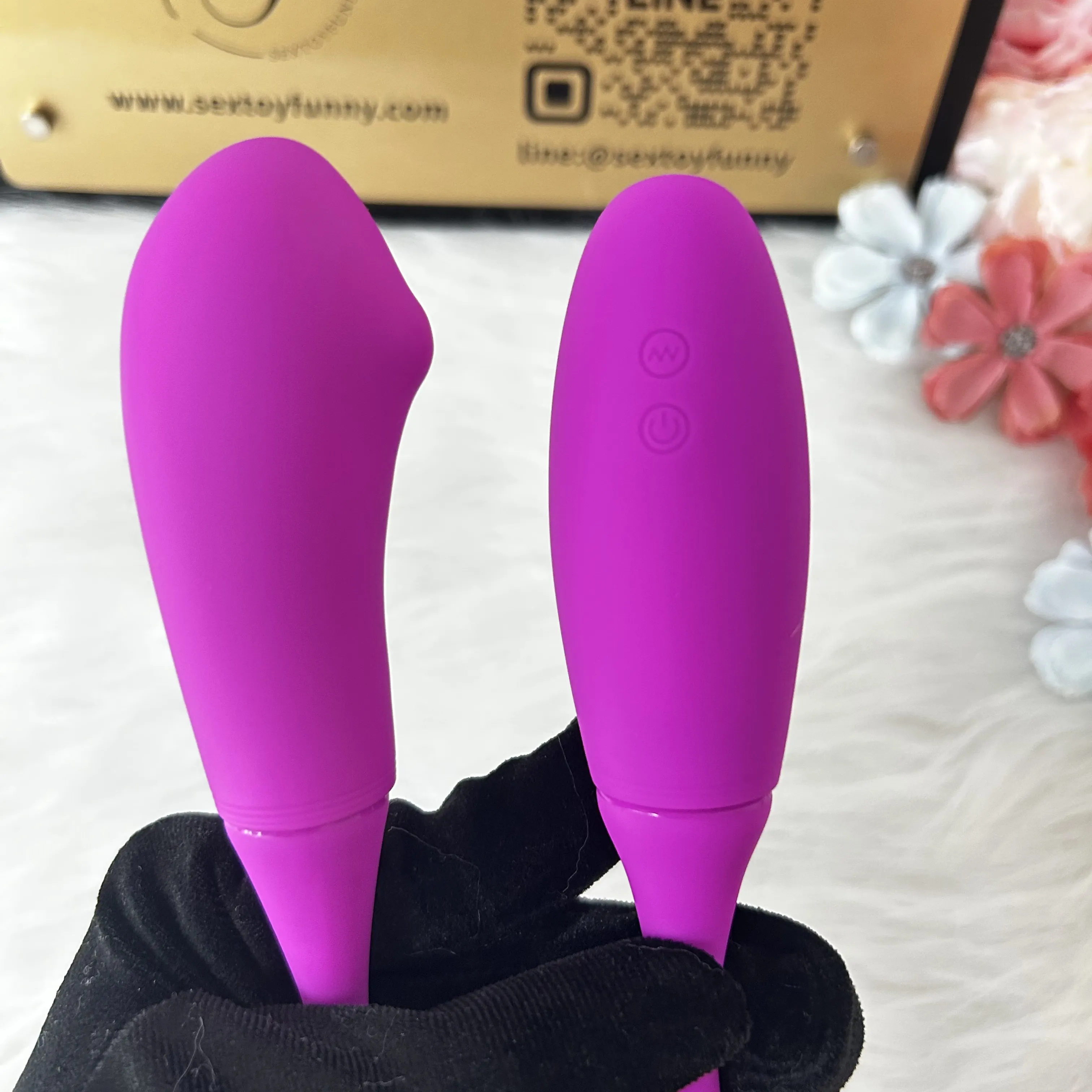 Safiman Dual-Head Multi-Function Vibrating Egg Rod Type