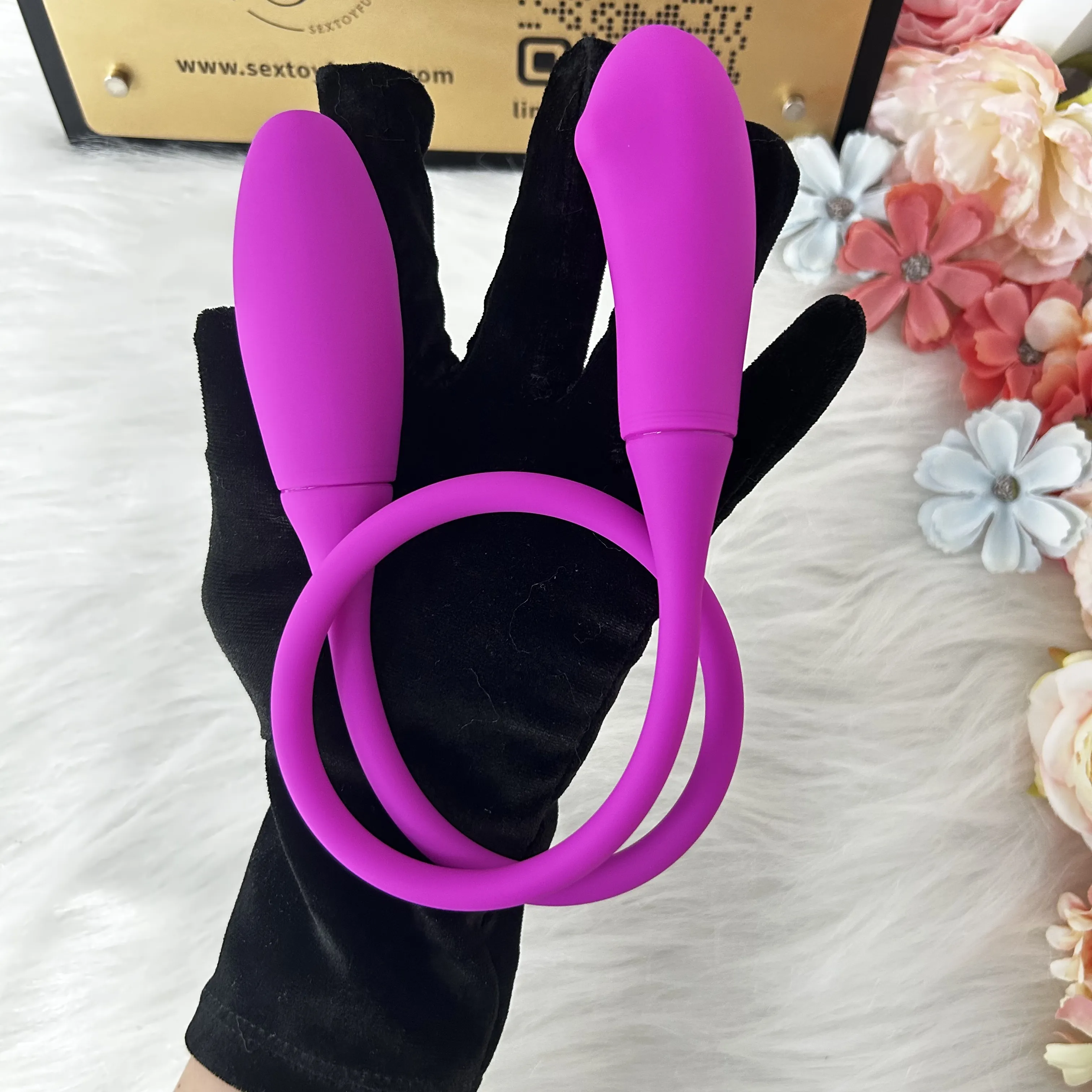 Safiman Dual-Head Multi-Function Vibrating Egg Rod Type