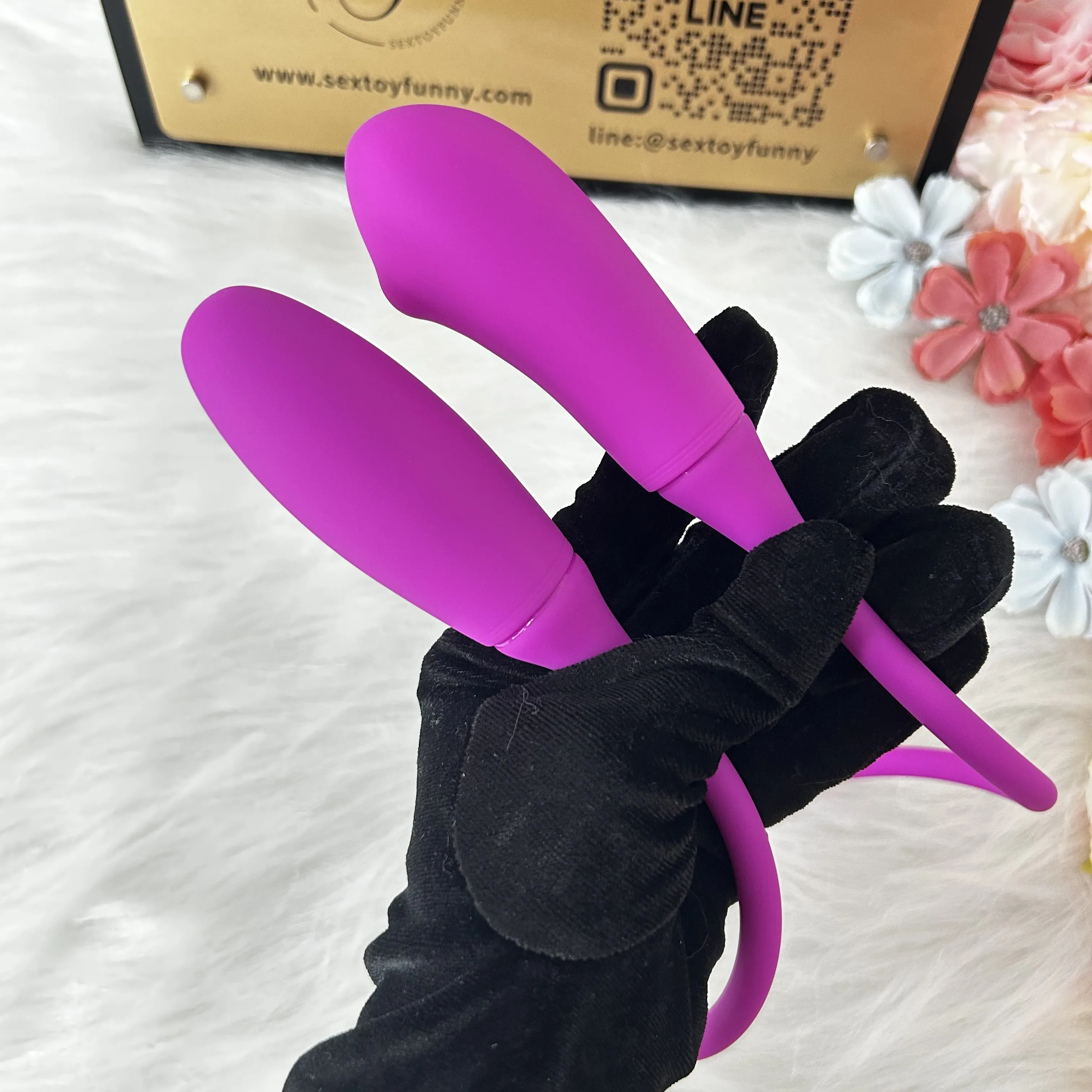 Safiman Dual-Head Multi-Function Vibrating Egg Rod Type