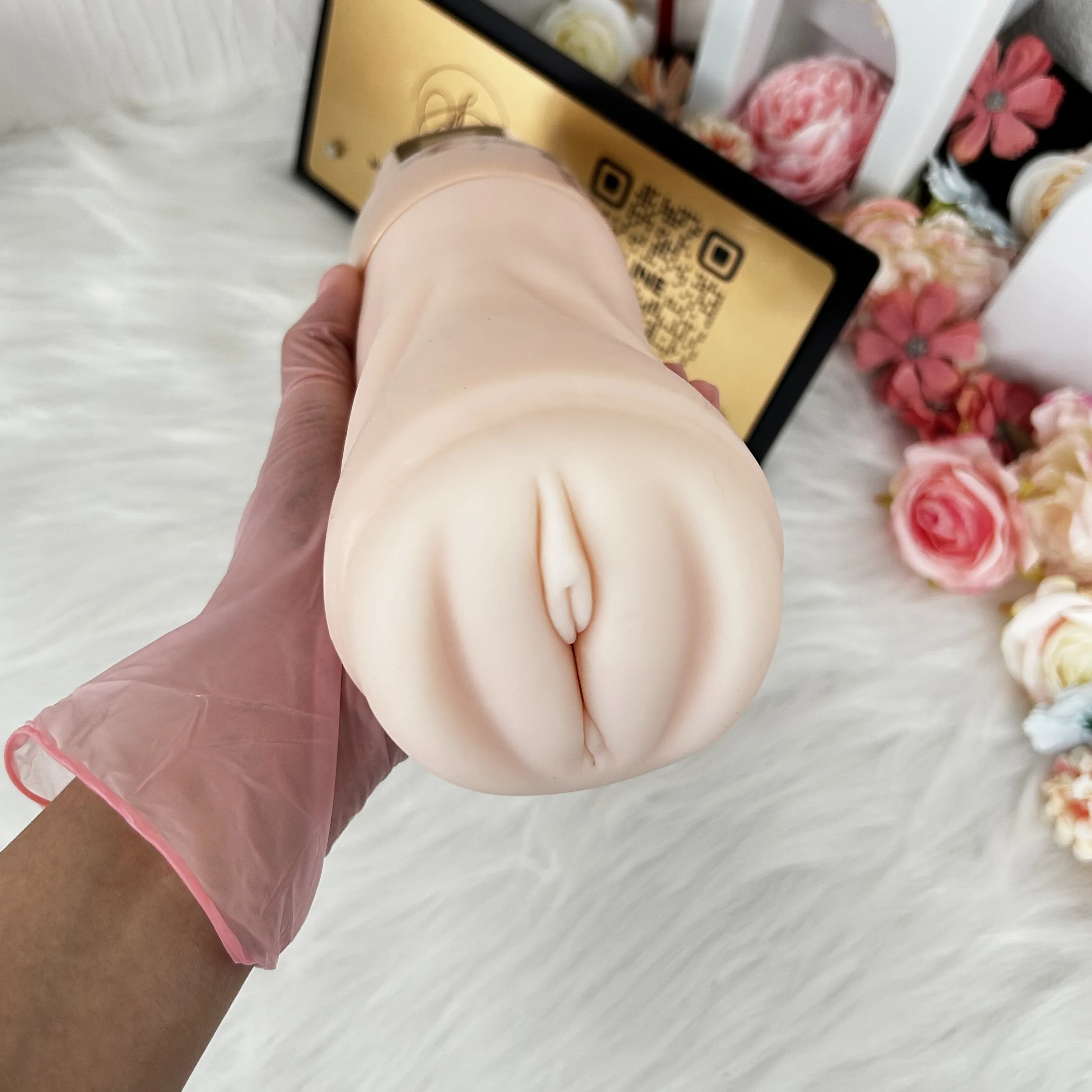 Automatic Realistic Vagina Masturbators 4-Slot Breathable