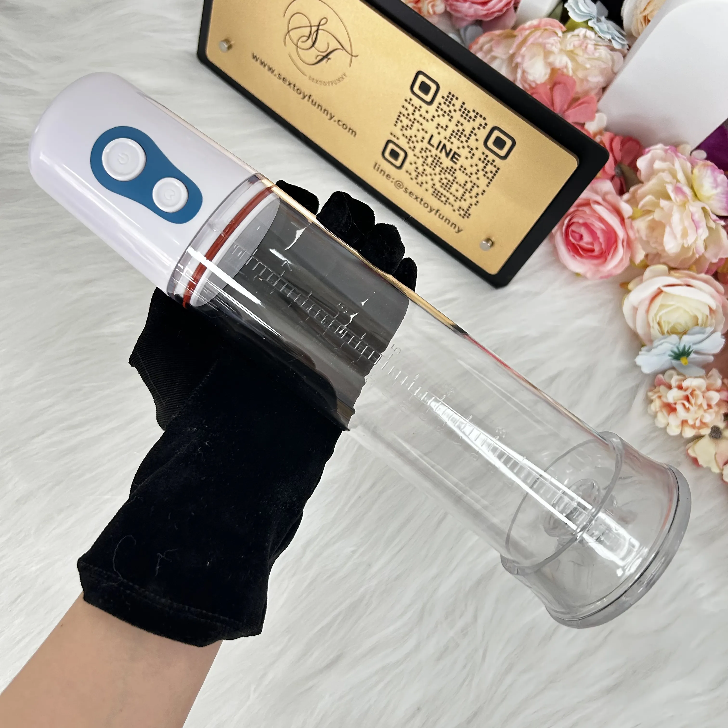 Automatic Penis Pump Press + Suction Massage 3D Vacuum