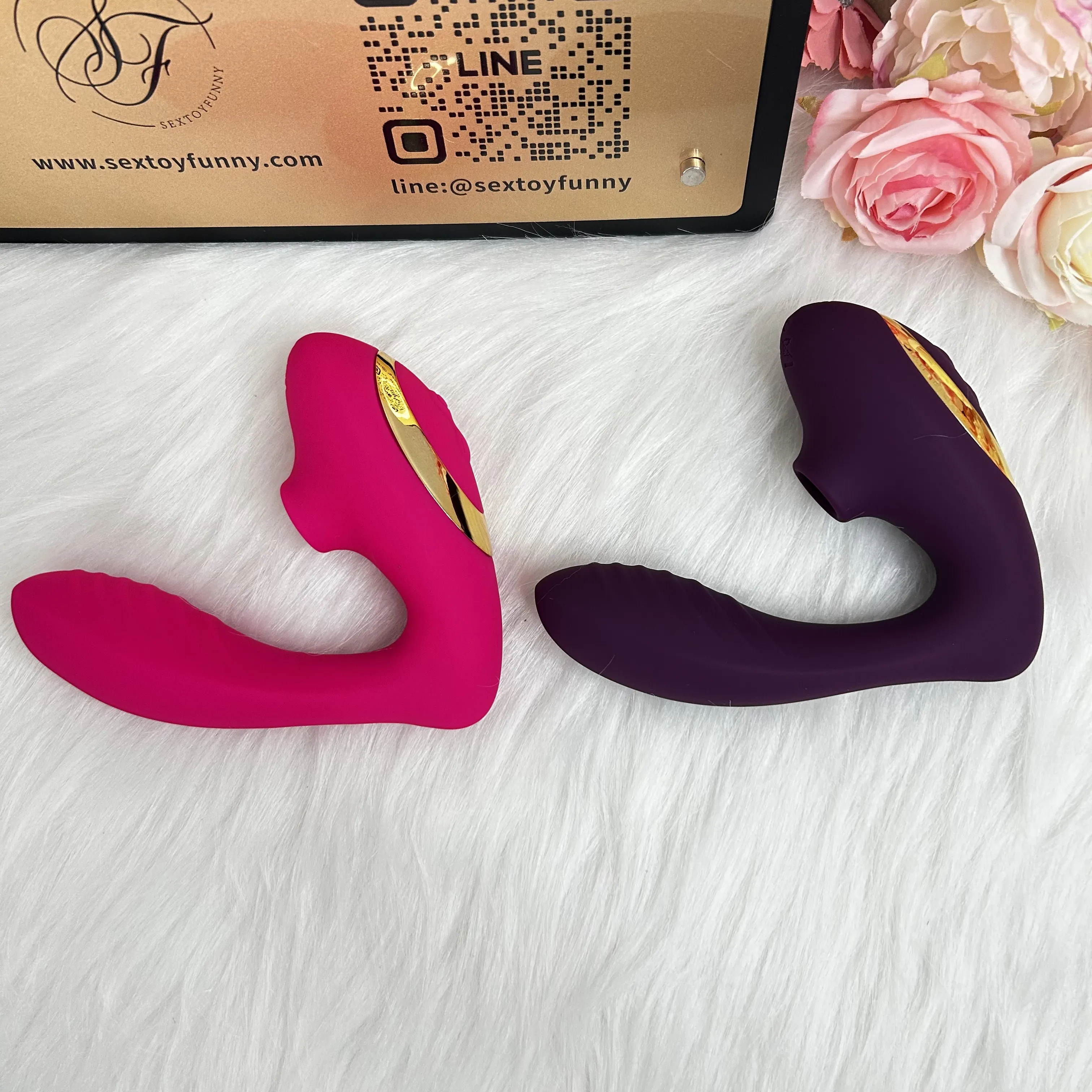 Wearable 10-Frequency Vibrating & Suction Vibrator