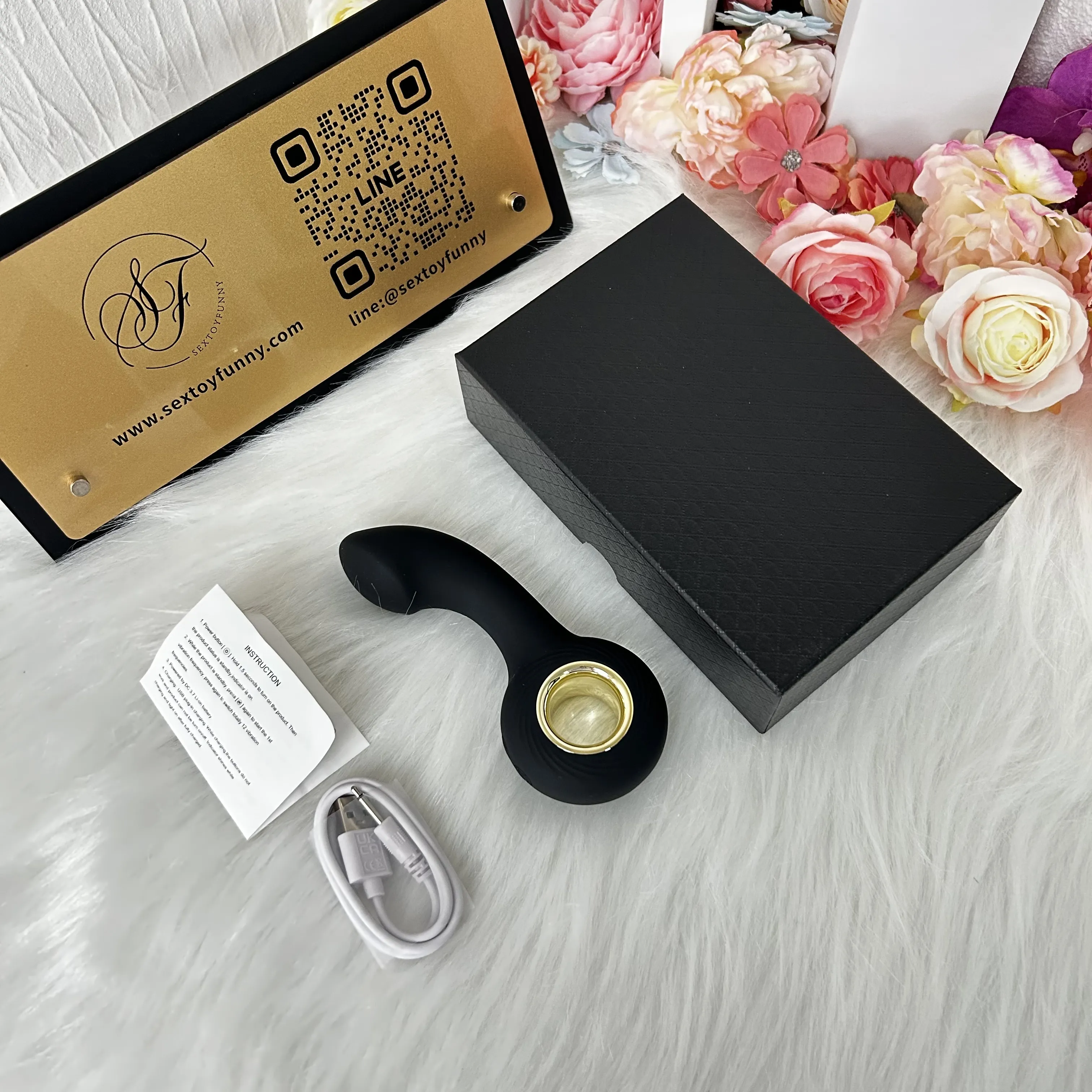 2In1 One-Finger Control Anal Vibrator & Prostate Massager