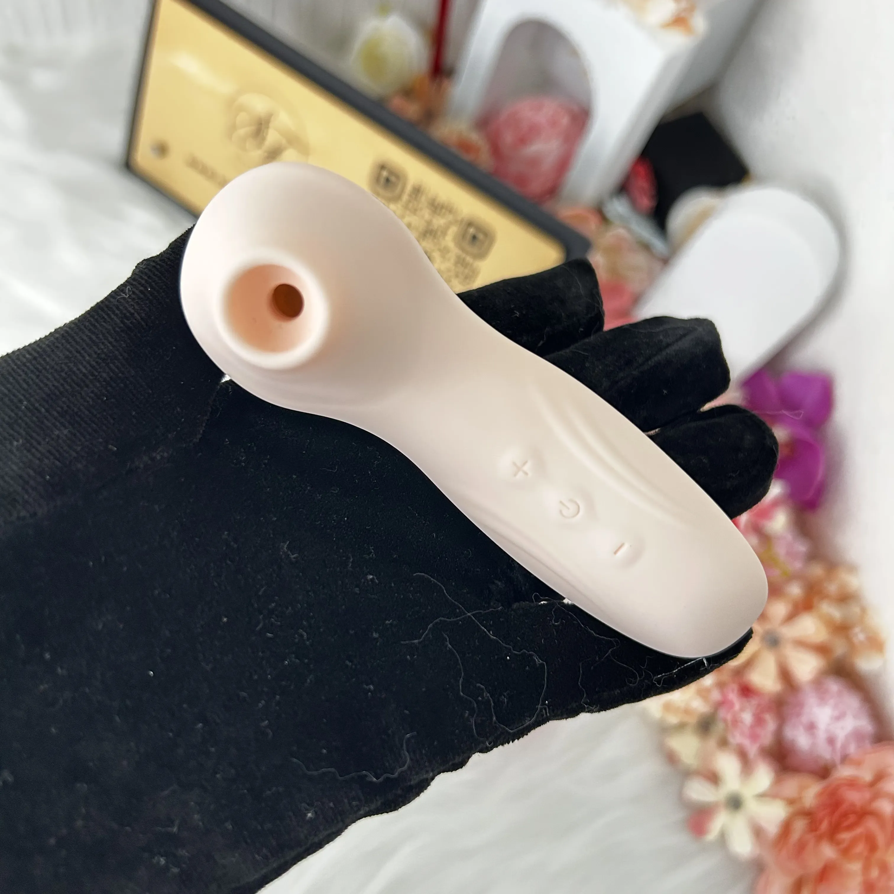Rechargeable Negative Pressure Vibrator & Breast Toy