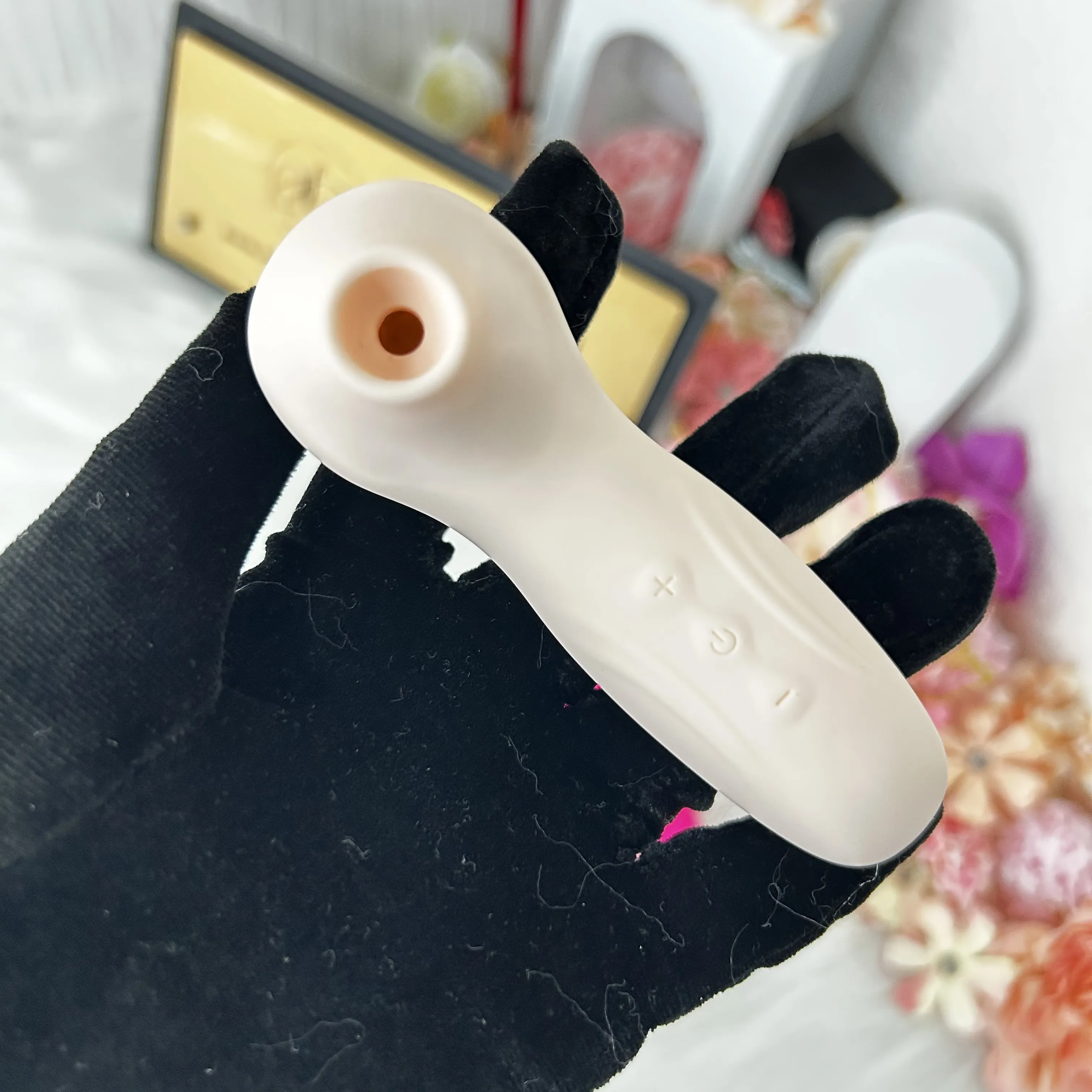 Rechargeable Negative Pressure Vibrator & Breast Toy