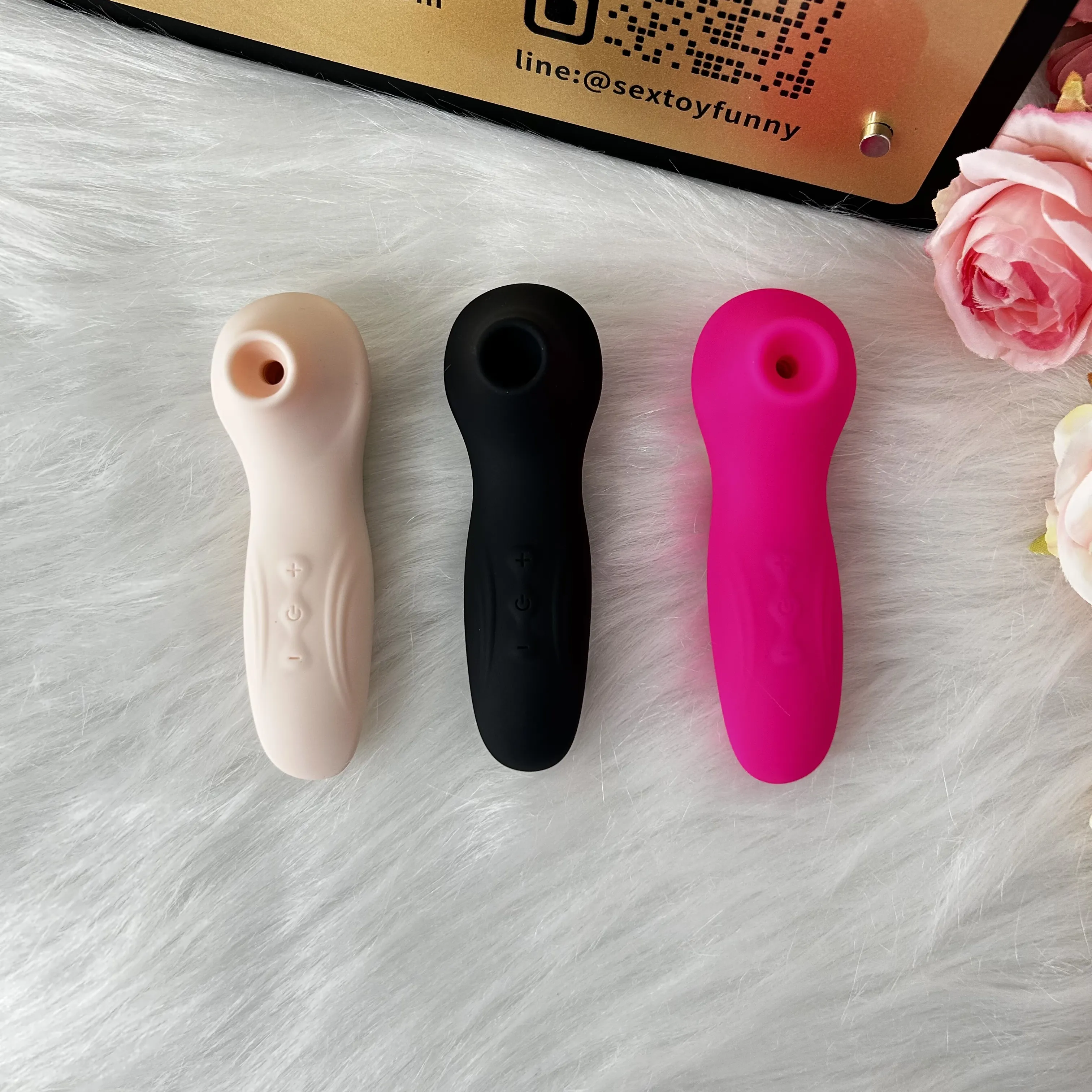Rechargeable Negative Pressure Vibrator & Breast Toy