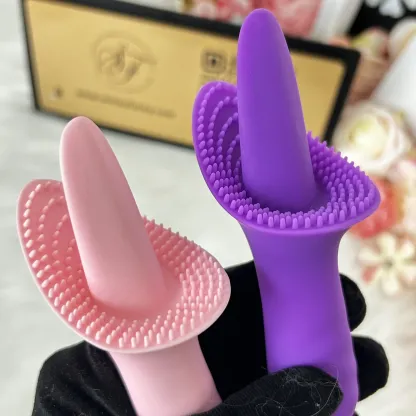 เครื่องนวด AV เครื่องนวดเอวี ระบบสั่น 10 ระดับ ลิ้นคู่เลียนแบบการเลีย