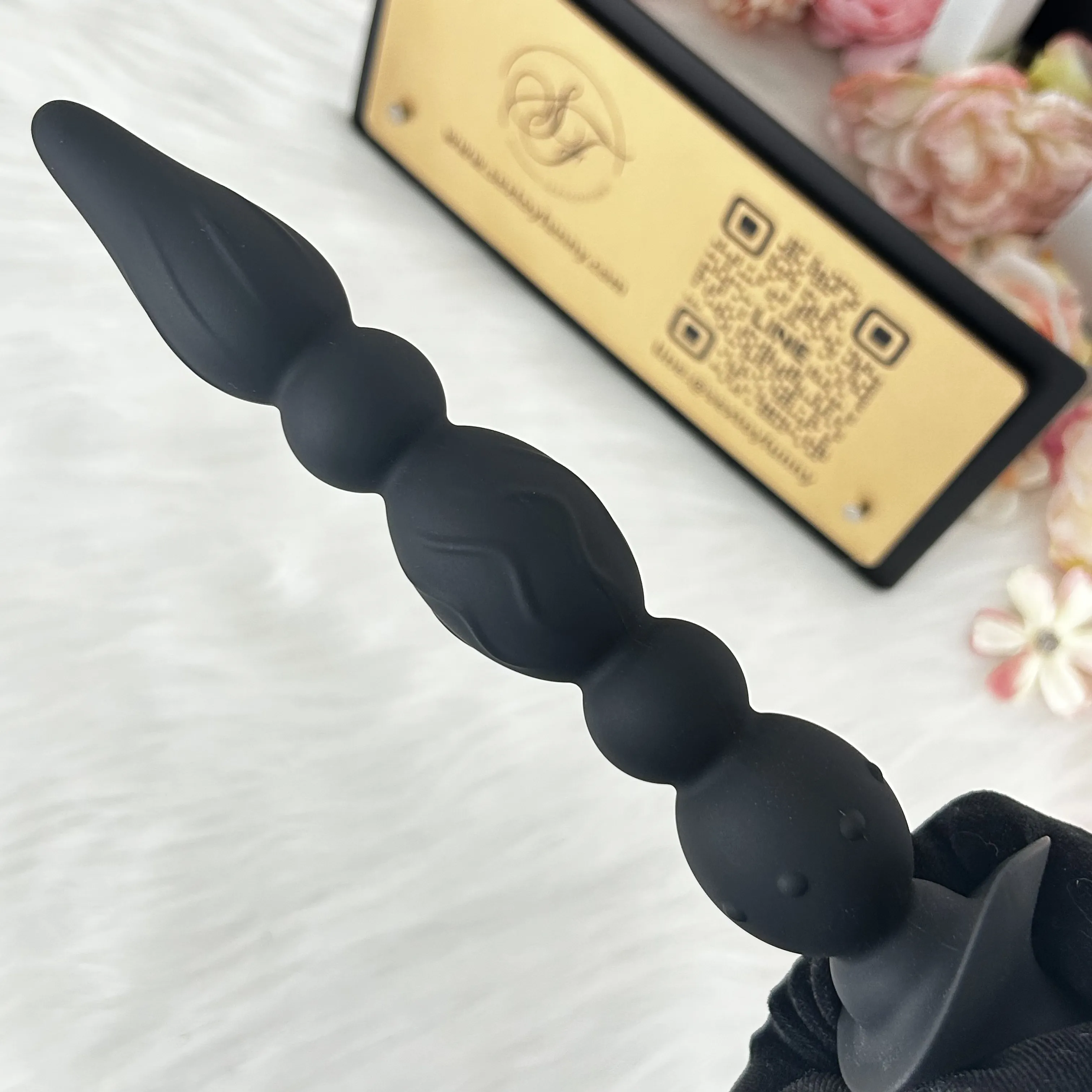 Segmented Beads + Raised Texture Prostate Massager IPX7