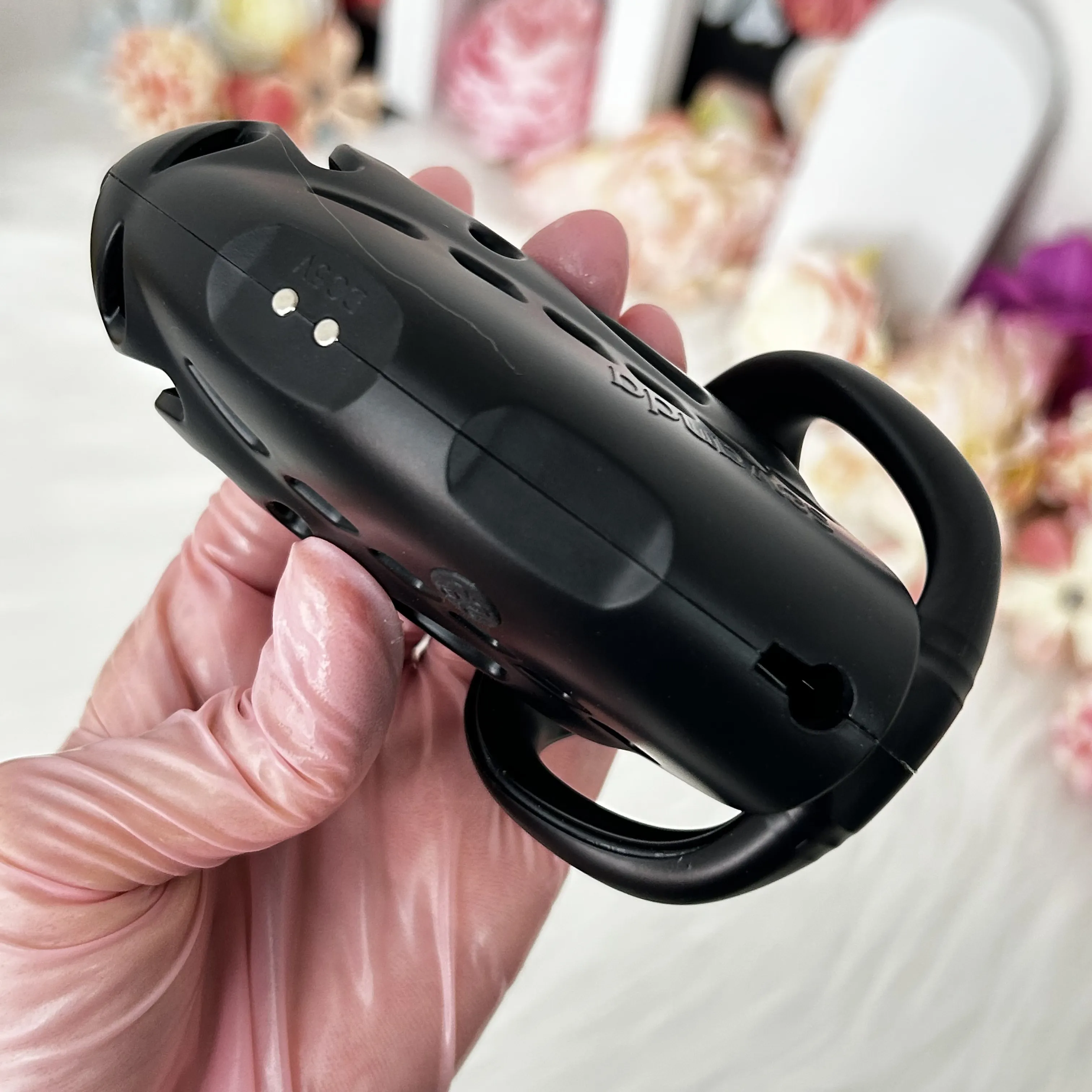 Nautilus Electric Shock Chastity Cage With Urethral Sound